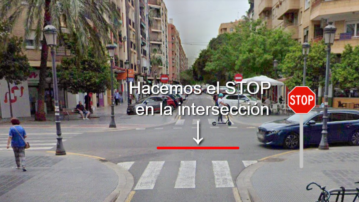 Street View con señales